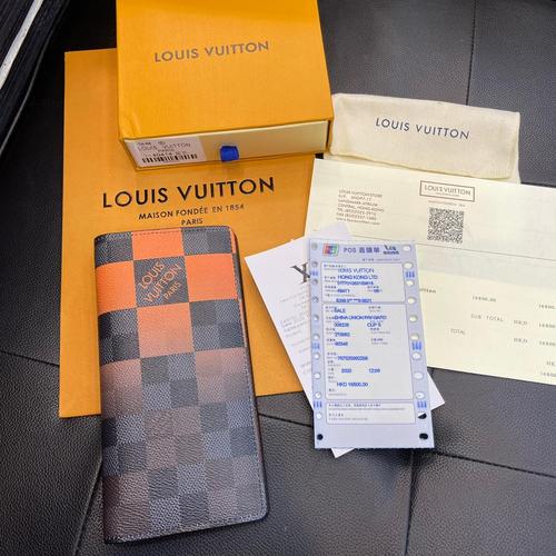 Louis Vuitton Damier Inifini Solar Brazza Wallet – Preluxed