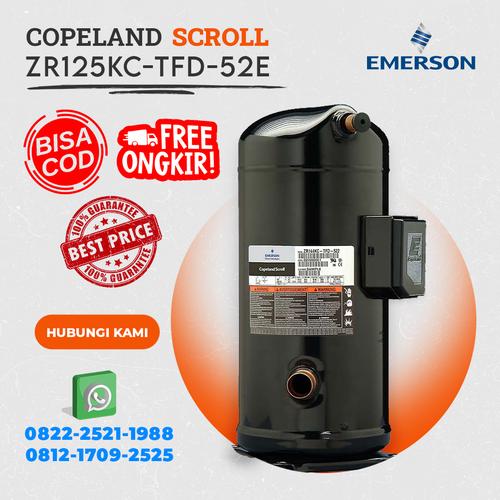 Jual Compressor Copeland Scroll ZR125KCTFD52E/10 PK/R22 Jakarta