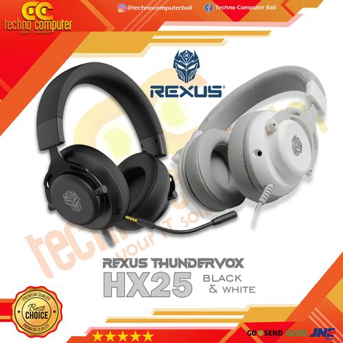 Gambar Headset Gaming REXUS Thundervox HX25 dari Techno Computer Bali Kota Denpasar Tokopedia