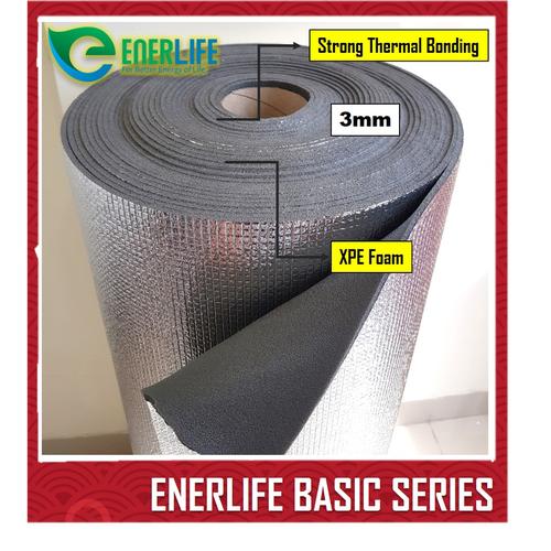 Foto Produk Busa Foam 3mm Peredam Pelapis Suhu Panas & Dingin Harga perMeter B-3M1 dari Energy Life Indonesia