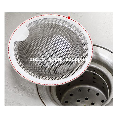 Foto Produk Saringan wastafel stainless steel Saringan bak cuci- MHS106 - small dari Metro_home_shopping