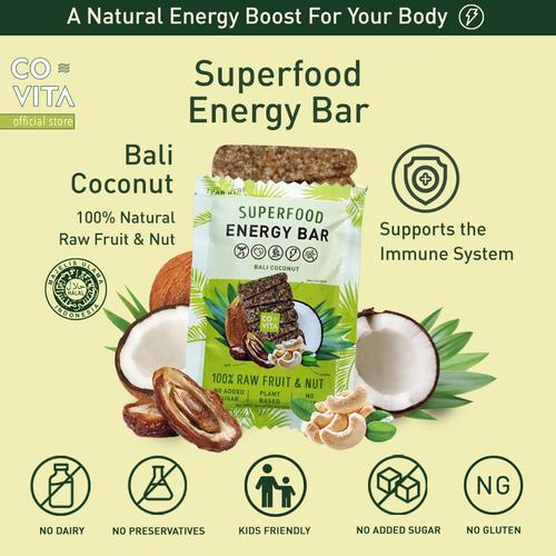 Foto Produk Covita Superfood Energy Bar - Bali Coconut dari Covita