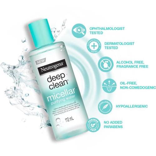 neutrogena deep clean micellar