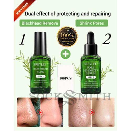 Foto Produk Breylee BLACKHEAD MASK STEP 1 17 mL 100% Original ! - Step 1 + Step 2 dari SockSmith