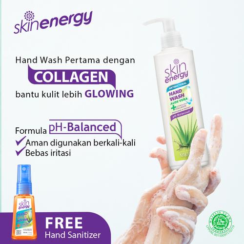 Foto Produk Makarizo SkinEnergy AntiBacterial Hand Wash Aloe Vera 250mL dari Makarizo