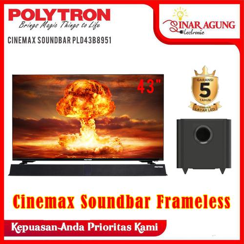 Jual Led Tv Polytron 43 Inch Pld43b150 43b150 Sound Bar Resmi Kab Bekasi Sinar Agung Electronic Tokopedia