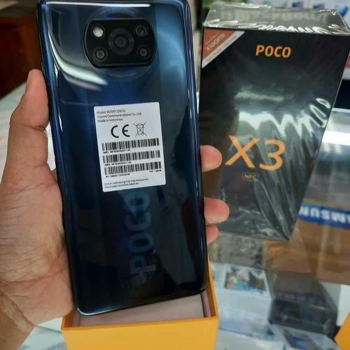 Foto Produk xiaomi poco X3 NFC 6/64 garansi resmi indonesia / TAM - Hitam dari Idola Cellular