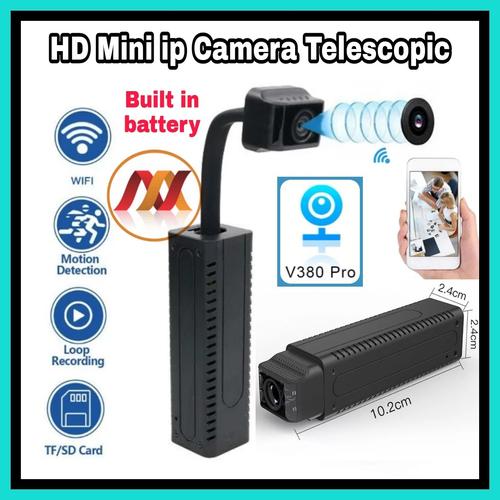 Foto Produk Spy Camera Telescopic Wifi Built in Battery - Mini Hd ip Cam T1 - TANPA MEMORY dari Navy Acc