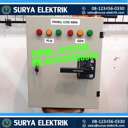Foto Produk PANEL COS Ohm Saklar PLN GENSET SOCOMEC 400A 400 A Amper + BOX SOCOMEC dari SURYA-ELEKTRIK