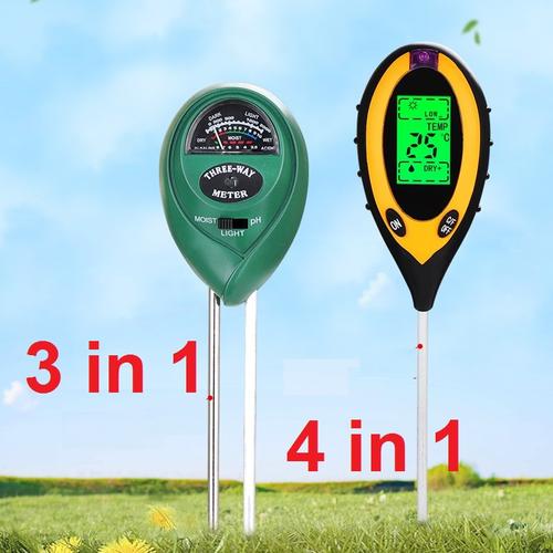 Gambar Digital Soil Analyzer Tester Meter Alat Ukur pH Tanah 4 in 1 SPH004 - 3 in 1 dari Rumixx_NEW undefined Tokopedia