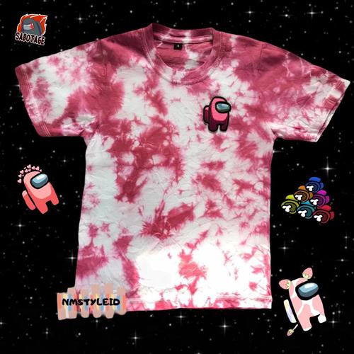 Foto Produk Tie Dye Among Us Kids Shirt - Cokelat, 7 dari NMStyleid