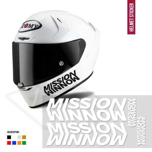 Foto Produk Sticker Mission Winnow Set Body Helm kyt shoei arai shark kbc ink zeus dari Fuel