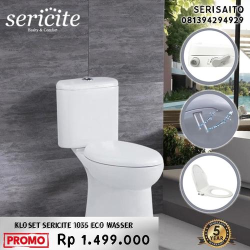 Foto Produk Kloset Duduk Sericite ECOWASHER/ Monoblok/ Monoblock dari serisaito
