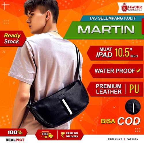Foto Produk Tas Selempang Kulit Pria Tas Kulit Pria Tas Pria Tas Jalan Pria MARTIN dari Leather Concept