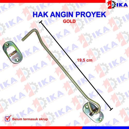 Foto Produk Hak cantolan angin PROYEK 8" Gold / Versi ekonomis tapi lumayan tebal dari Indokaryaabadi