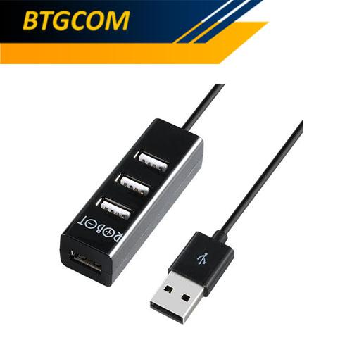 Foto Produk Robot H140-80 4 Port USB HUB 2.0 With 80cm Cable Length / H14080 dari BTGCOM