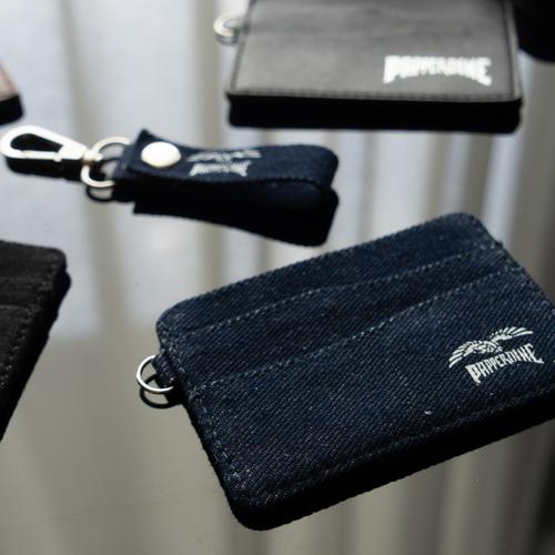 Foto Produk Papperdine Jeans Cardholder Keychain Lanyard Set - Blue Denim dari Papperdine Jeans