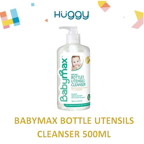 Foto Produk BABYMAX Bottle and Utensils Cleanser PUMP 500ml Sabun Cuci Botol dari Huggy Baby