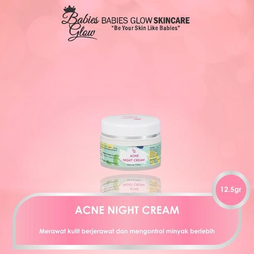 Foto Produk Acne Night Cream dari BabiesGlowAesthetic