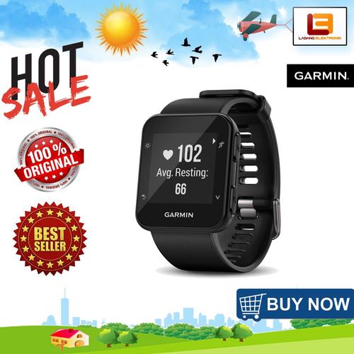 Jual Garmin Forerunner 35 - Black Sea 