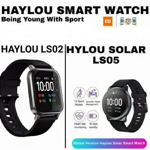 Foto Produk HAYLOU LS02 / HAYLOU SOLAR LS05 SMART WATCH - HAYLOU SMARTWATCH - LS05 HITAM dari b2b mobile