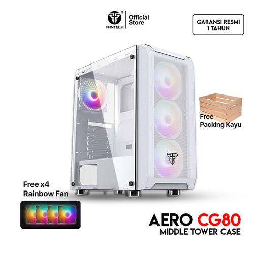 Promo Fantech AERO CG80 Tempered Glass 