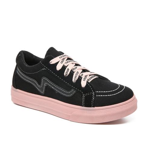 Foto Produk PVN Sepatu Sneakers Wanita Sport Shoes 113 - black pink, 41 dari PVN Official Store