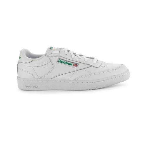 white & green club c 85 trainers