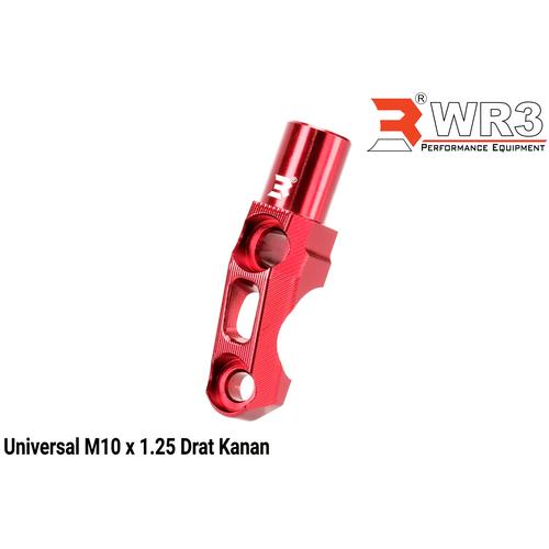 Foto Produk Dudukan Holder Spion or Mirror Holder WR3 Universal Rem Dan Kopling - Merah dari Xtreme Motor Sport