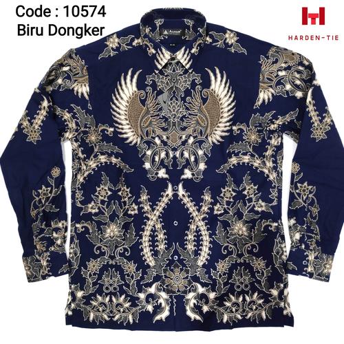 Foto Produk batik Alisan lengan panjang 10497B - Biru, L dari harden