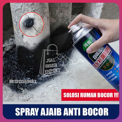 Foto Produk ORIGINAL Spray Anti Bocor Tahan Air - Waterproof Leak Stop Spray Seal - Putih dari Jual Grosir Import