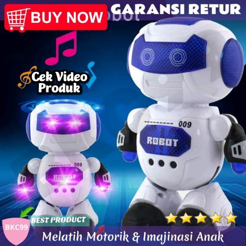 Foto Produk A66 Mainan Anak Laki Laki Robot Robotan Joget Dance Hero Hadiah Murah dari BKC99