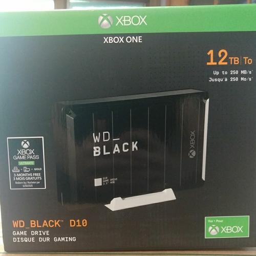 Xbox One Wd Black 12tb D10 Wd Black Wd Black 12tb D10 Game Drive