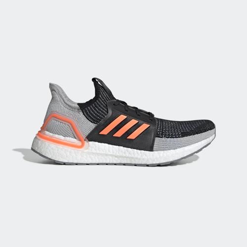 Jual Adidas Men Ultraboost 19 Shoes Black Grey Orange Original