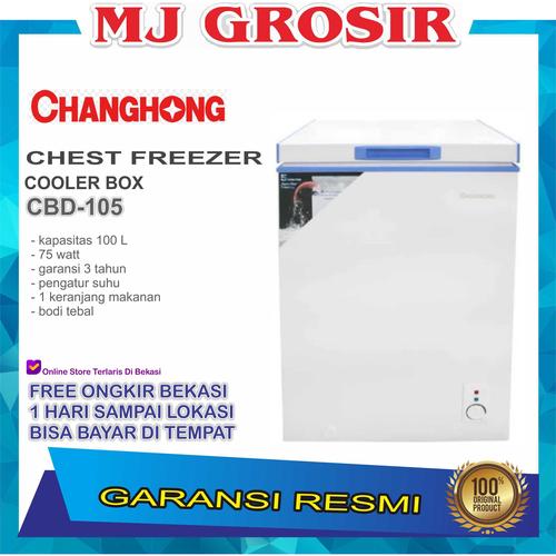 Jual Changhong Cbd 105 Chest Freezer Box 100 L Lemari Pembeku 100 Liter Kota Bekasi Mj Grosir Elektronik Jual Changhong Cbd 105 Chest Freezer Box 100 L Lemari Pembeku 100 Liter Kota Bekasi Mj Grosir Elektronik