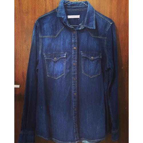 Jual Mango jeans shirt size L (EUR 