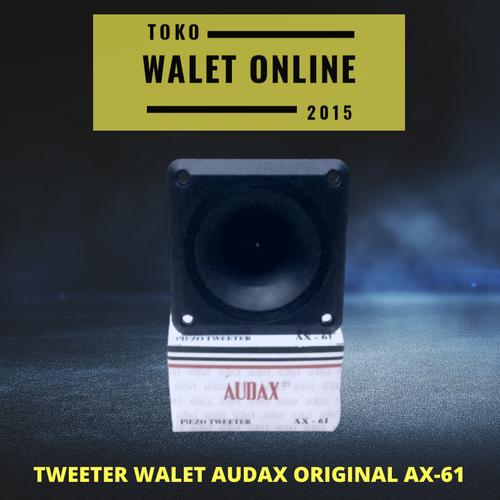Foto Produk TWEETER WALET AUDAX AX 61 SATUAN ORIGINAL SPEAKER PANGGIL TARIK INAP dari Toko Walet Online