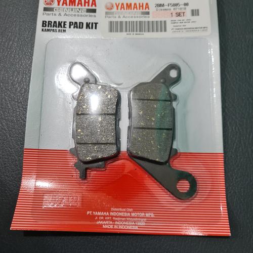 Foto Produk Kampas Rem Cakram Disk Dispad Depan Mio M3 Z New Soul GT N Max 2BM 2PH dari Markas sparepart murah