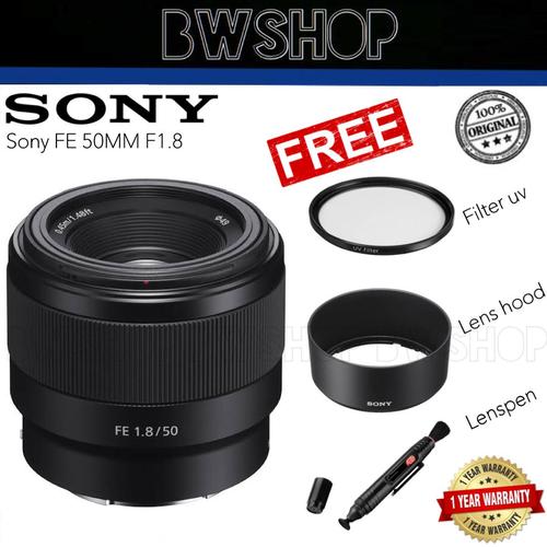 Foto Produk Sony FE 50MM F1.8 - Lensa Sony 50MM F1.8 Garansi Resmi dari bw shop-