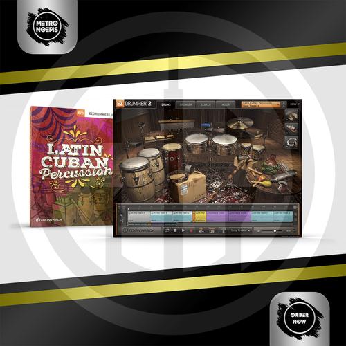 Jual VST Toontrack EZX Drum Sound Expansions Latin Cuban Percussion