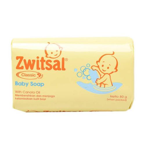 Foto Produk zwitsal baby bar soap 80gr - Classic dari TOKO ABDURROHMANI