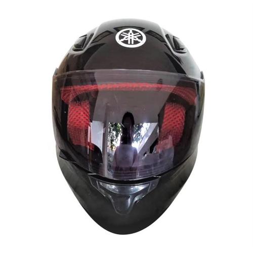 Foto Produk Yamaha ORI SNI Full Face Helm Helmet MURAH - HITAM BLACK dari Satu Hati Nusantara