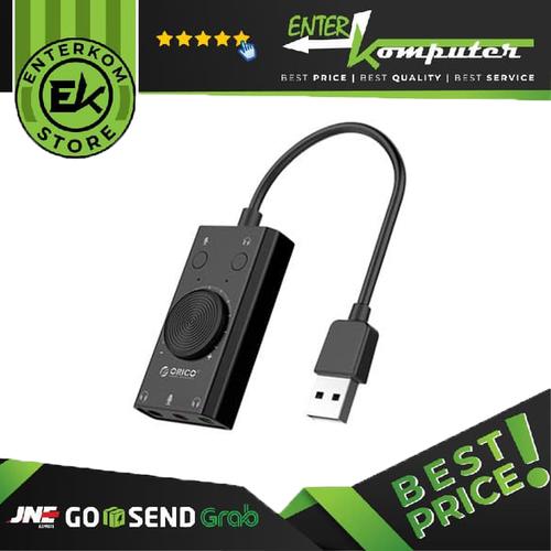 Jual Orico SC2 USB External Sound Card Jakarta Pusat Enter Komputer