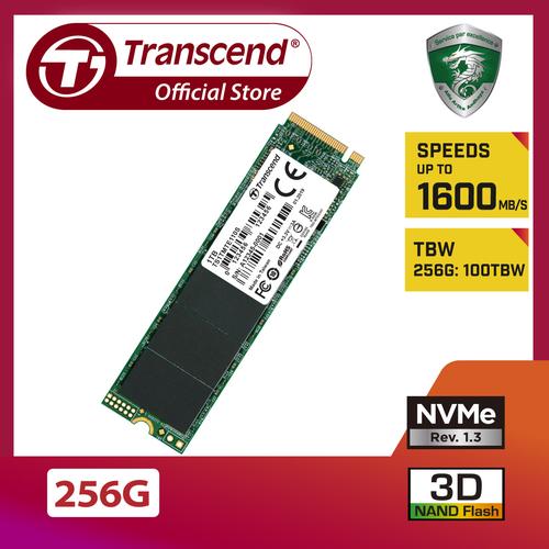 Foto Produk Transcend SSD M.2 PCIe MTE110S NVME - 256GB dari Transcend Indonesia