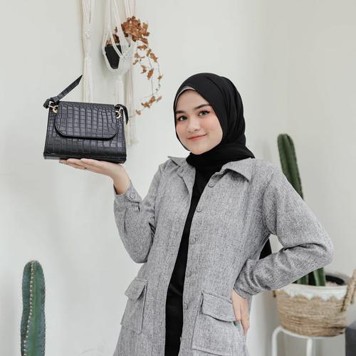 Foto Produk HALEY CROCO BAGS - Hitam dari NURHAKIM21