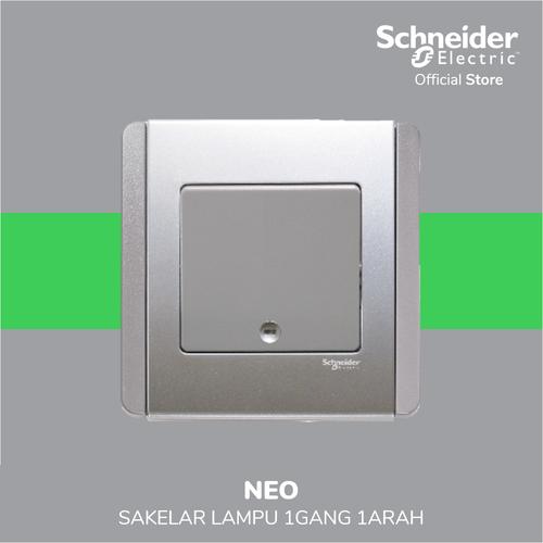 Foto Produk Schneider Electric Neo Saklar Lampu 1 Gang 1 Arah - E3031V1_EBGS_G3 dari Schneider Electric Home