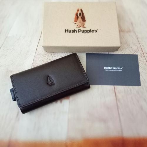 Foto Produk Dompet STNK Gantungan Kunci Mobil / Motor Hush Puppies 100% Kulit Asli - Cokelat dari Grosir Dompet Pria