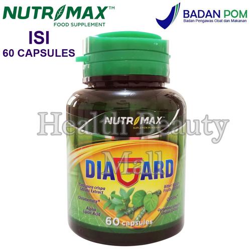 Foto Produk Nutrimax Diagard 60 Caps - Vitamin Penurun Gula Darah - Diabetes dari Health Beauty Mall