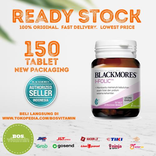 Foto Produk Blackmores I-Folic BPOM Kalbe - 150 Tablet dari Bos Vitamin