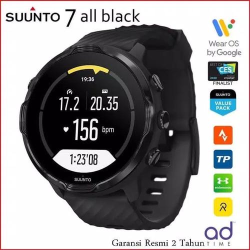 Jam Tangan Suunto 7 Matte Black Titanium Original - Star Time Indonesia